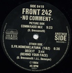 Front 242 - No Comment ( 2 × Vinyl, 12)