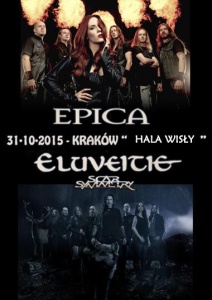 Epica i Eluveitie w Krakowie