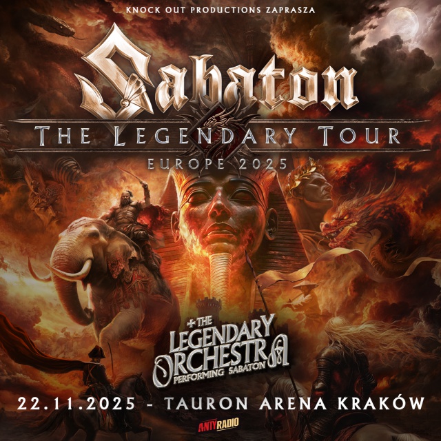 SABATON W KRAKOWIE Z THE LEGENDARY ORCHESTRA