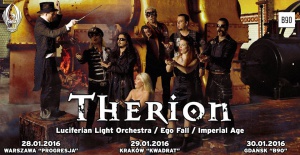 Therion + Luciferian Light Orchestra, Ego Fall, Imperial Age w Krakowie